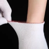 Wholesale of 13-needle nylon glove core polyester labor protection gloves, thin white nylon gloves from the source factory Specification image